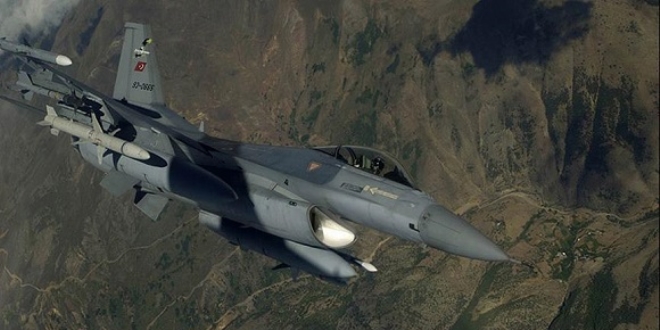 Irak'ın kuzeyinde terör hedefleri vuruldu