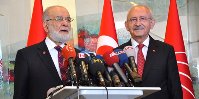 Karamollaoğlu, Akşener'den sonra Kılıçdaroğlu ile görüştü