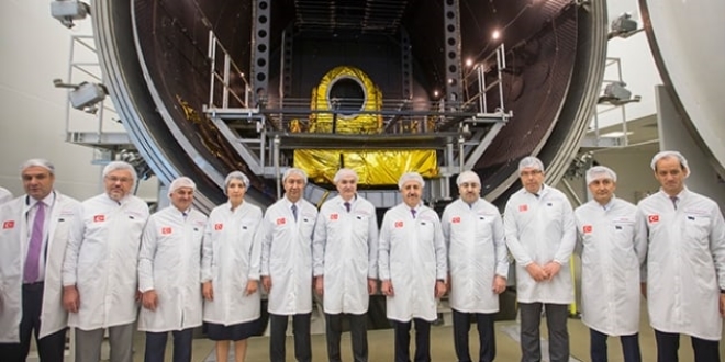 TÜRKSAT 6A'nın yarısı bitti testler mayısta