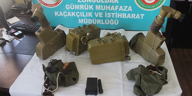 'Bebek bezi var' dedikleri tırdan antitank füzesi çıktı
