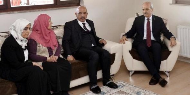 Şehit annesinin yeni evinde ilk misafiri, Kurtulmuş oldu