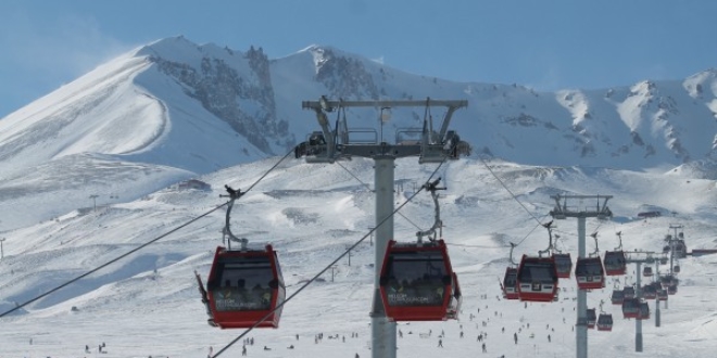 'Kış turizminin başkenti'nde rekor turist hedefi