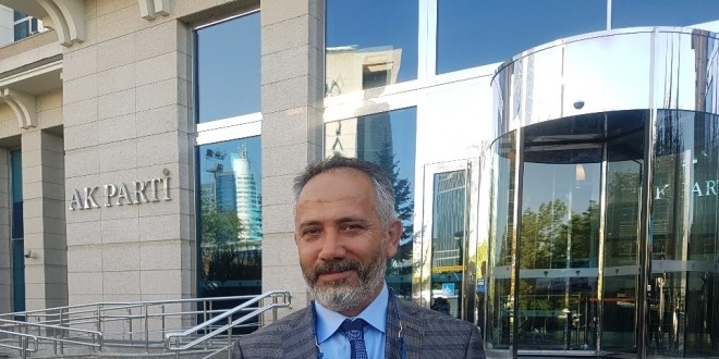 Latif Şimşek AK Parti'ye adaylık başvurusunda bulundu
