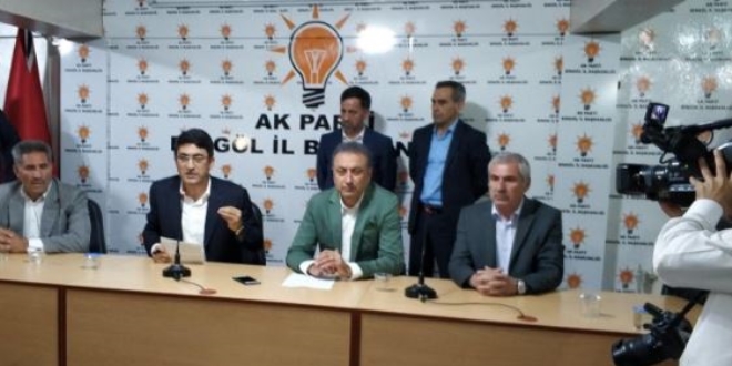 Müsteşar yardımcısı Korkutata, Bingöl'den başvuru yaptı
