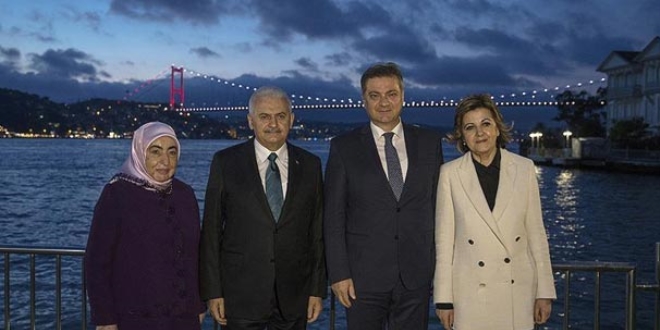 Başbakan Yıldırım ile Zvizdic bir araya geldi