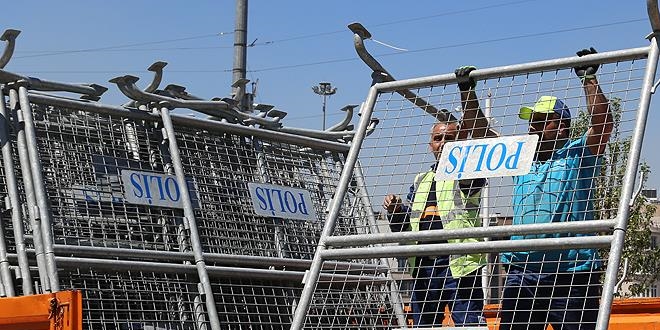 Taksim Meydan'nda 1 Mays ncesi gvenlik nlemleri