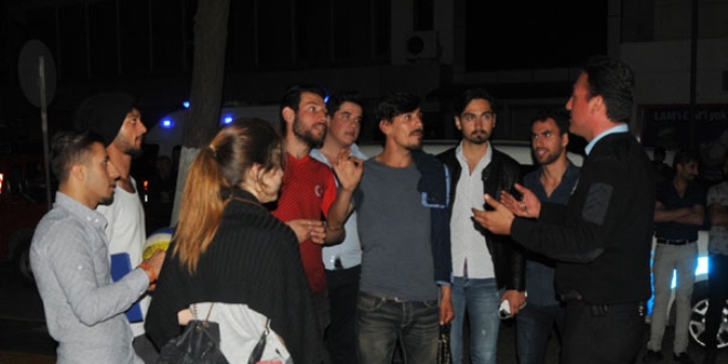 Aydın'da intihar vakasını izleyen gençler, macera yaşamak için şahsın atlamasını istediler