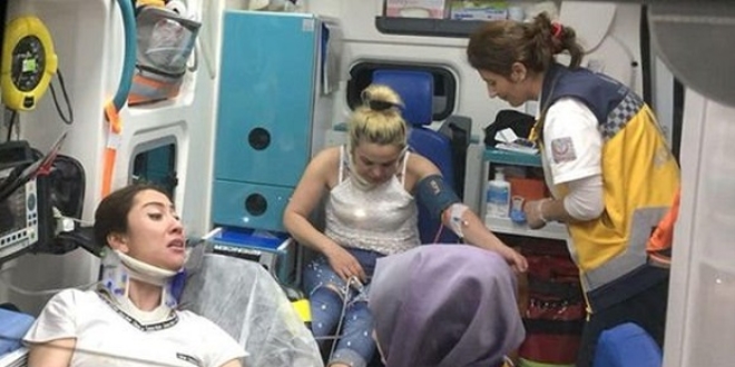 Kaza yaptıran 'şakacı' eşinden şikayetçi olmadı