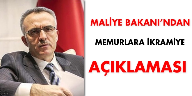 Maliye Bakanı'ndan memurlara ikramiye açıklaması