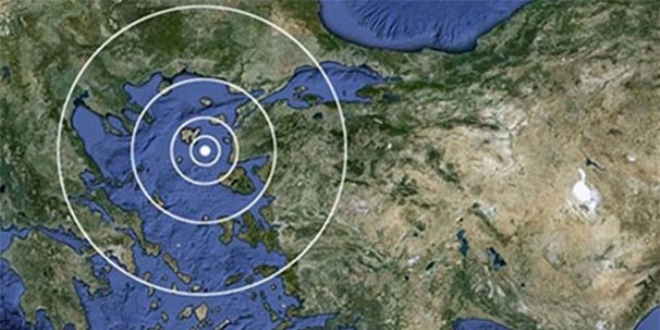 anakkale'de 4,3 byklnde deprem