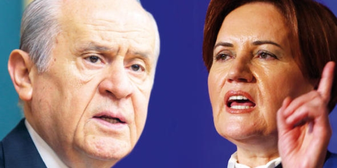 Bahçeli ile Akşener arasında 100 bin imza polemiği