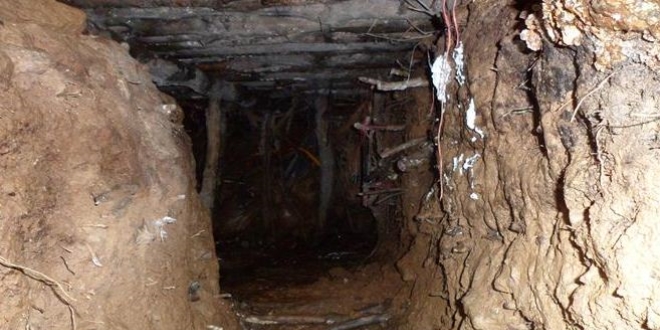 Diyarbakır'ın terör örgütüne ait sığınak imha edildi