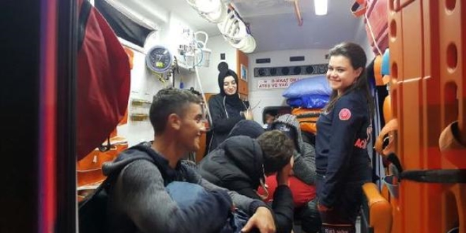 Niğde'de mahsur kalan 7 üniversite öğrencisi kurtarıldı
