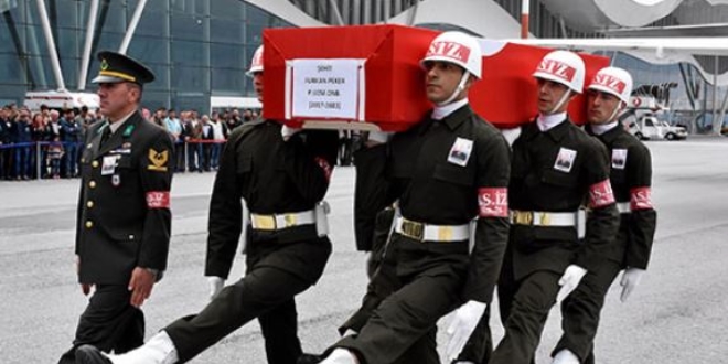 Şehit Onbaşı Peker'in naaşı Sivas'a getirildi