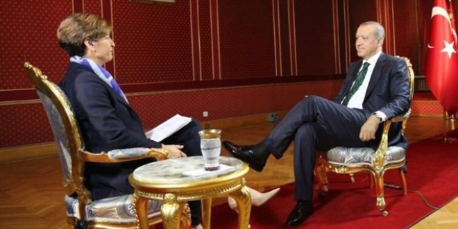 Cumhurbaşkanı Erdoğan CNN International'a konuştu