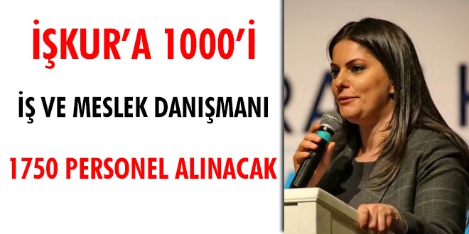 Bakan Sarıeroğlu: 1750 personel alımı yapacağız