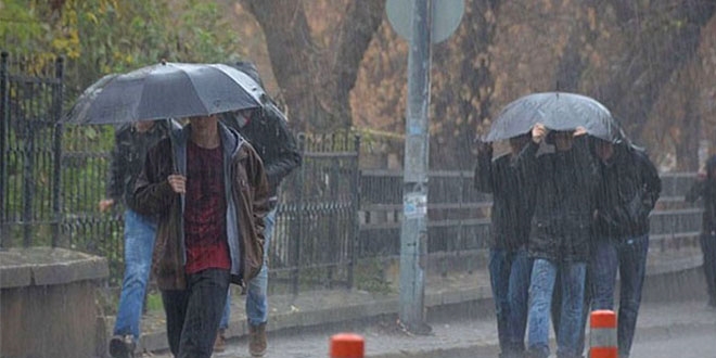 Başkent'te öğleden sonra sağanak yağış uyarısı