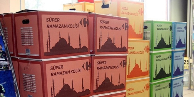 Ramazan kolileri raflardaki yerini ald