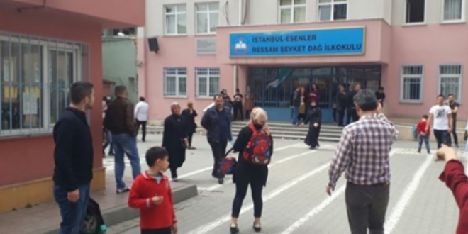 Esenler'deki okul bahçesinde el bombası bulundu