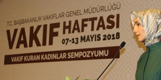 Sümeyye Erdoğan: Fıtri iyilik anlayışını en iyi uygulayan Osmanlı'dır