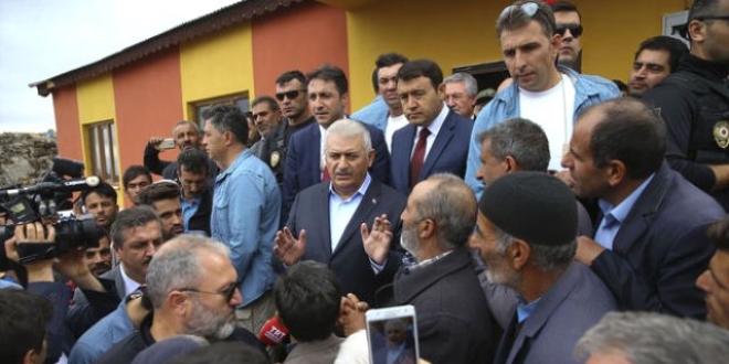 Yıldırım'dan Başbakanlık Müşaviri'ne taziye ziyareti