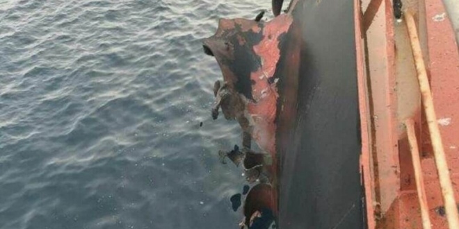 Yemen'e buğday götüren Türk gemisinde patlama