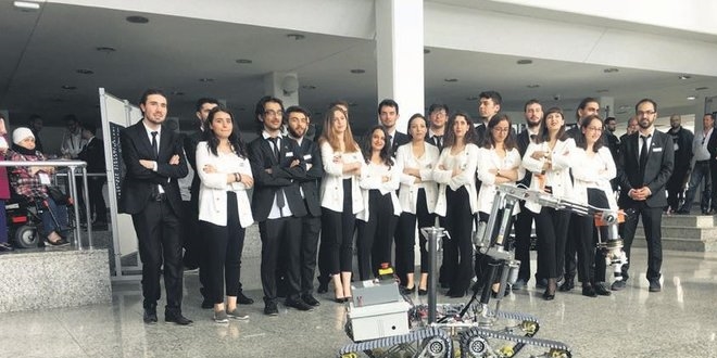 Astronot çırağı robotlar İTÜ'den