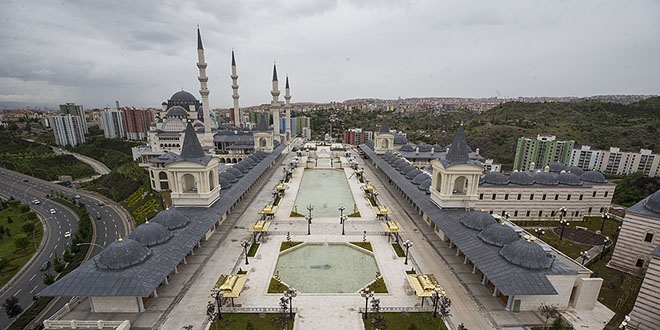 Başkente değer katacak külliyede sona gelindi