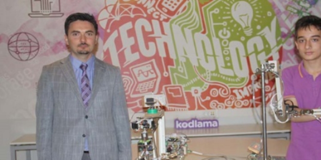 Kullanıcı dostu robot kol projesiyle birinci oldu