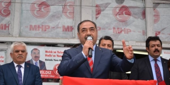 MHP'li Yıldız: Çözüm süreci tarihin çöplüğüne atıldı