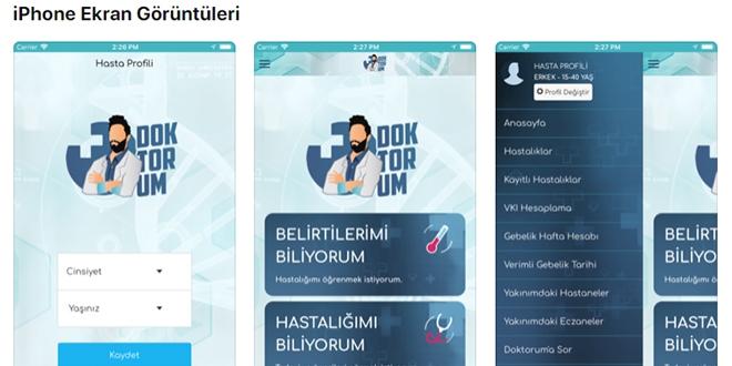 'Doktorum'la hangi bölüm doktoruna gideceğini öğrenin
