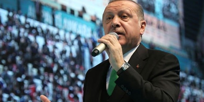 Erdoan: Cesaretle yrdk ve zafere ulatk