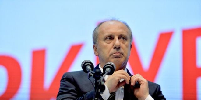 Muharrem nce, iptal ettii mitingleri yapma karar ald