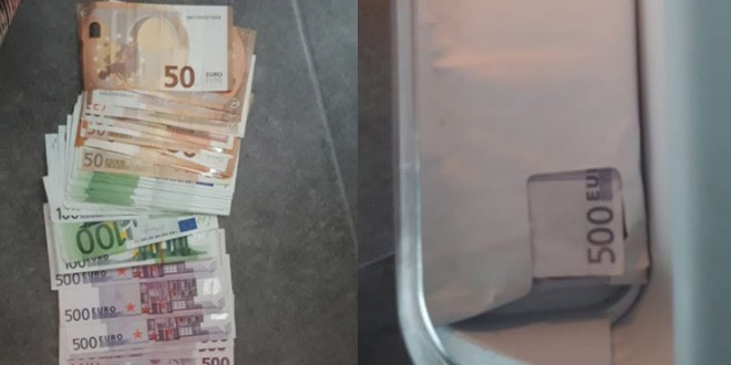 Firari şube müdürü, buzdolabına para saklamış