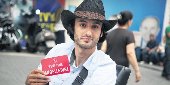 Kaldırım savaşçısının şikayetleri doğrudan Başkan'a