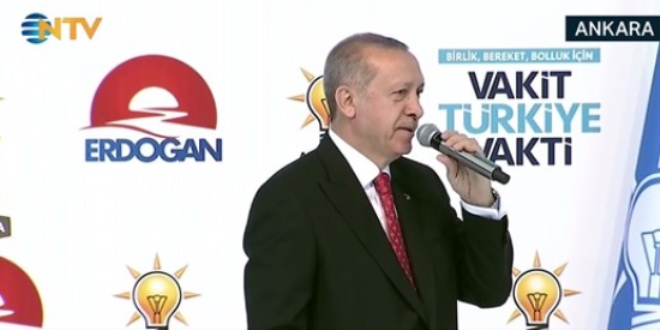 Erdoğan açıkladı... İşte AK Parti'nin seçim beyannamesi