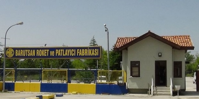 MKEK barut fabrikasında patlama: 1 ölü, 4 yaralı