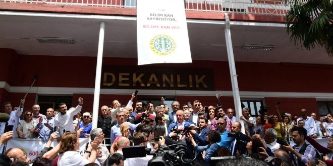 İnce'nin ziyaret ettiği fakülte dekanı görevden alındı