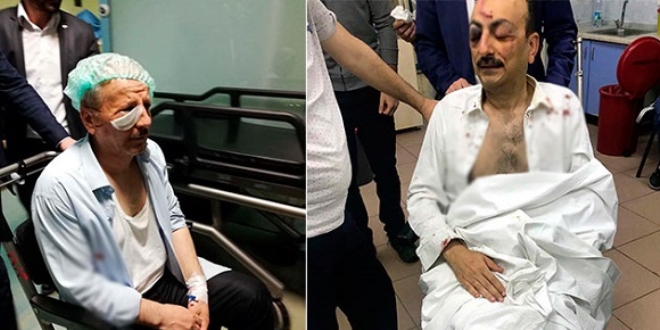 Ankara'da partililerin bayrak asma kavgası: 3 yaralı
