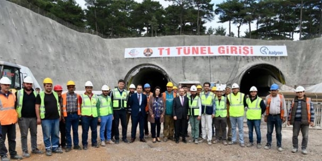 Bülent Turan açıkladı! Tüneller 2019'da hizmete açılacak
