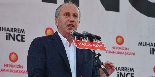 Muharrem İnce, Balıkesir'den 'Enişte oyu' istedi