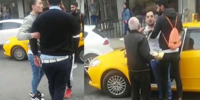 Taksiciden evrakları inceleyen polise hakaret