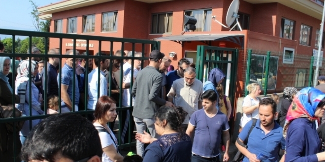 Sınava 2 dakika kala yetişti