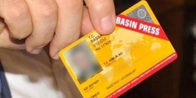 Basın Kartı Komisyonunda 'dekan' düzenlemesi