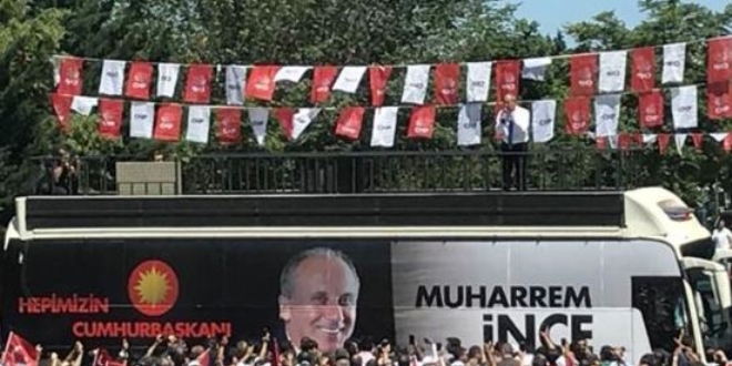 İnce, yakın koruması dahil herkesi aşağı indirdi