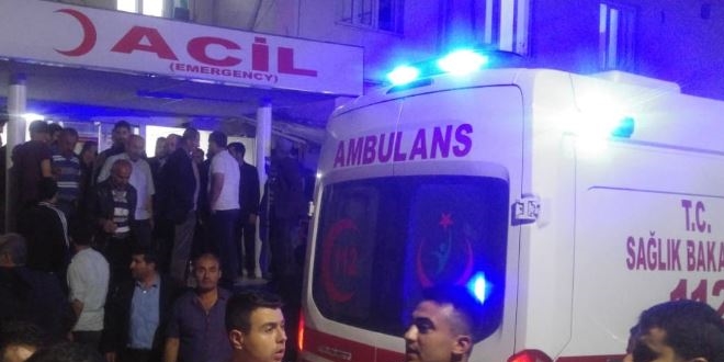 Batman'da güvenlik korucularına saldırı: 1 yaralı