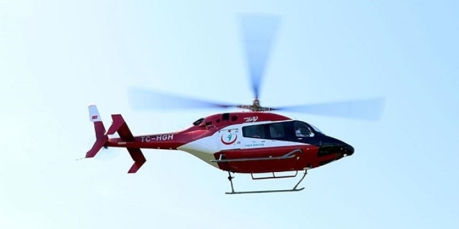 Ambulans helikopter sayısı 19'a yükseldi