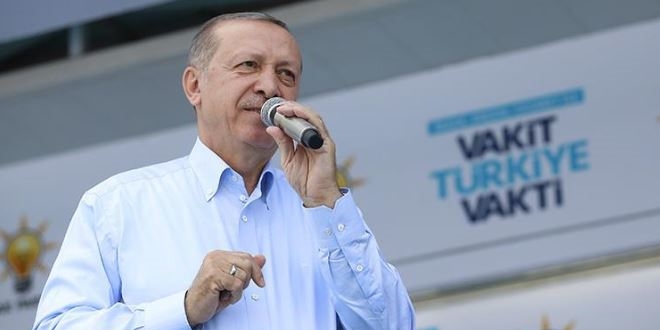 Erdoan: Biz enerji ithalini durduracaz