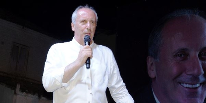 Muharrem nce: Ailem Demokrat Partiliydi