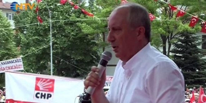 Muharrem İnce: Saraydaki kültürü yıkacağım